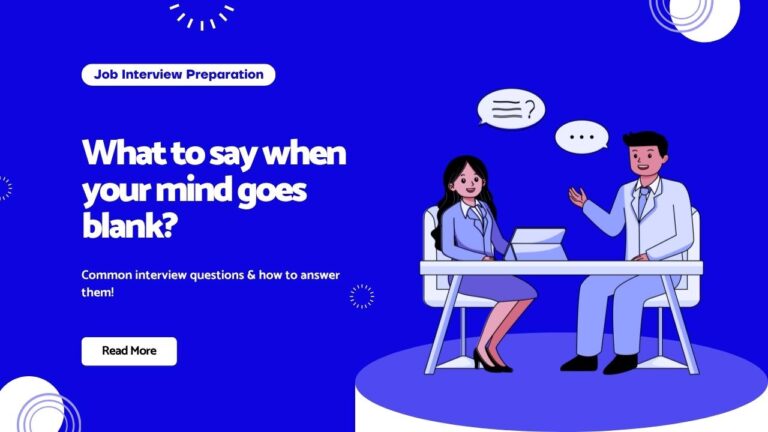 How to Answer Common Interview Questions (Without Freezing Up)